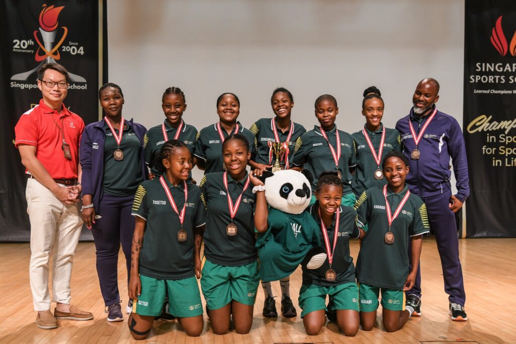 South African Schools Shine Bright at International Netball Tournament in Singapore